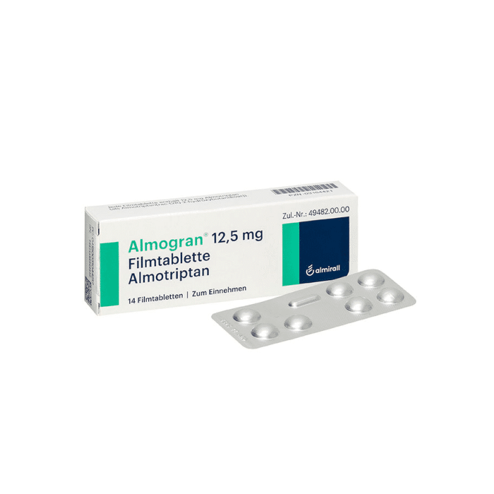 Almogran® 125 mg Filmtablette - Artikelbild